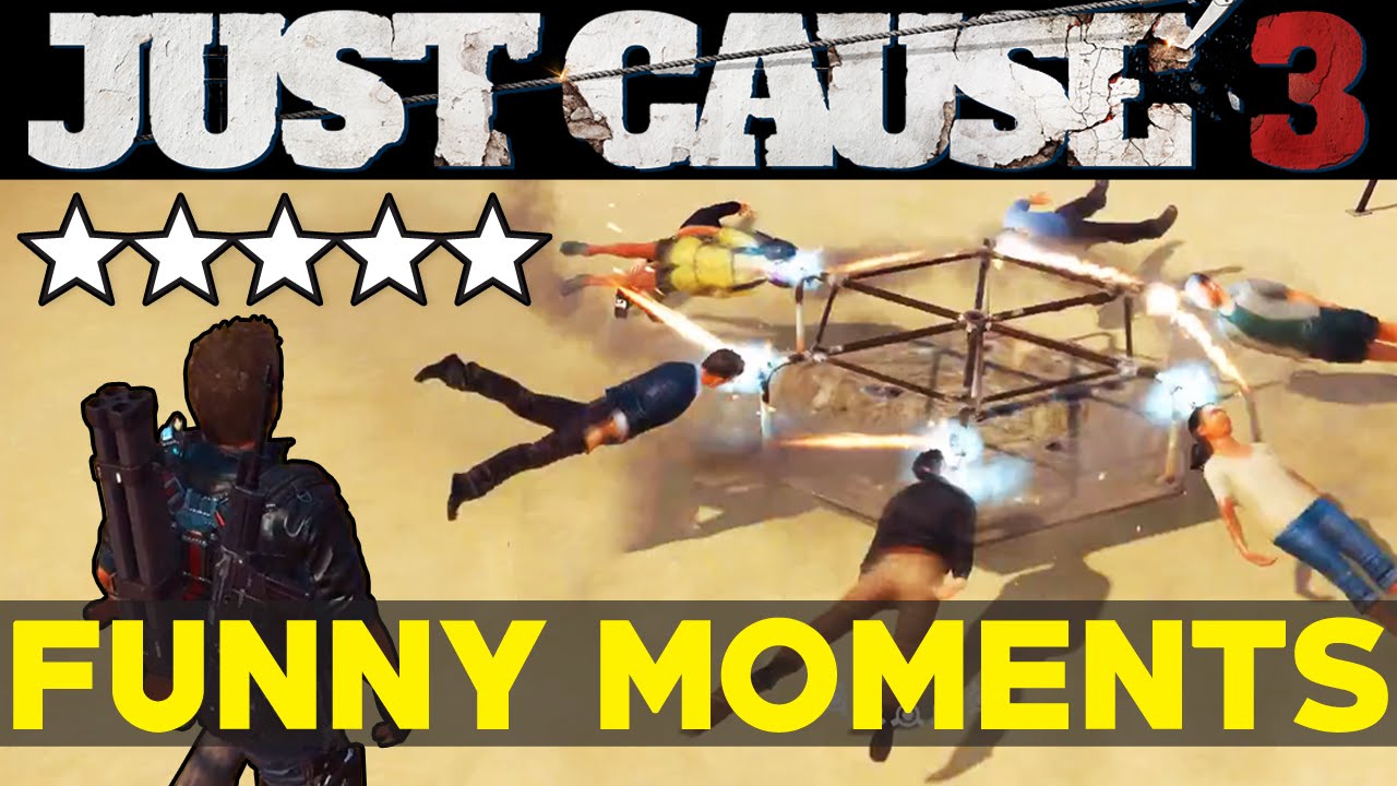 Just Cause 3 Funny Moments
